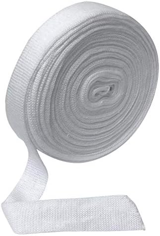 Comfinette Size '12' Tubular Viscose Stockinette Bandage - Unstretched (Flat Diameter Width) 3cm - Ideal for Bulky Fingers and Toes - 10m Length + Applicator