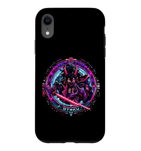 Otaku Kawaii Anime Manga Samurai Ramen Y2K Cyberpunk Japan �X�}�z�P�[�X iPhone XR �p