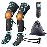 Sotion Leg Massager with Heat, Air Compression Leg Massager for Circulation and Relaxation, Full Leg