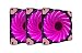 APEVIA AF312L-SPK 120mm Pink LED Ultra Silent Case Fan w/ 15 LEDs & Anti-Vibration Rubber Pads (3-pk)