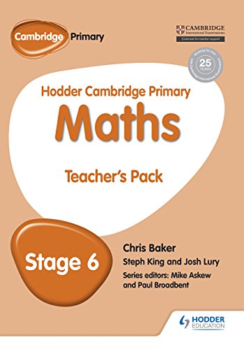 Hodder Cambridge Primary Maths Teacher’s Pack 6 (Hodder Cambridge Primary Science) Paperback – 28 July 2017