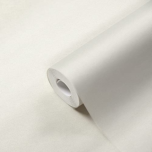 Michalsky Living Tapeten Change is Good 379863 - Papel pintado no tejido, color crema y blanco mate con textura fina Cover