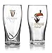 Guinness Official Merchandise Gravity and Toucan - Juego de 2 vasos de pinta