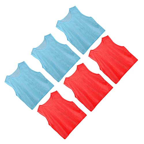 Hemoton Boys and Girls Football Training Vest Mesh Tank Practice Vests Comfortable for Boys and Girls