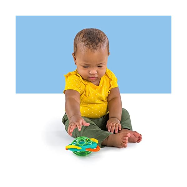 Bright Starts Oball Easy Grasp Shaker Rattle BPA-Free Infant Toy – Bild 12