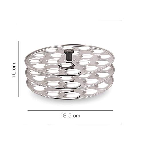 Dynore-Stainless-Steel-SmallMini-Idli-MakerStand-Silver