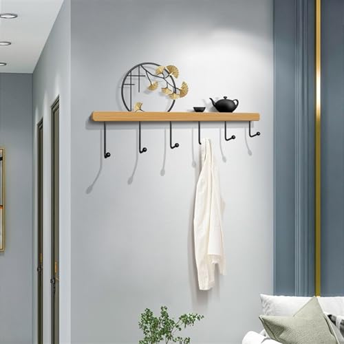 Porte manteau mural design chinois sans perçage pour entrée et chambre - 7