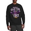 Cotton Soul Fraggle Rock Great Glitterini Pride Glitter And Be You Unisex Sweatshirt, Black, Medium #3