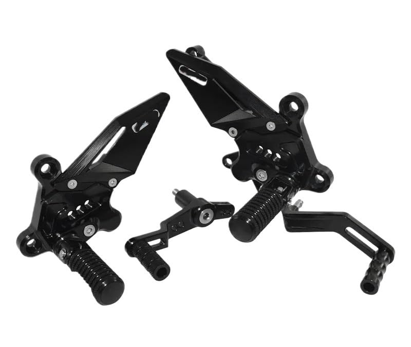 Repose-pieds arrière réglables pour MT-09 SP V3 pédales moto en aluminium CNC noir