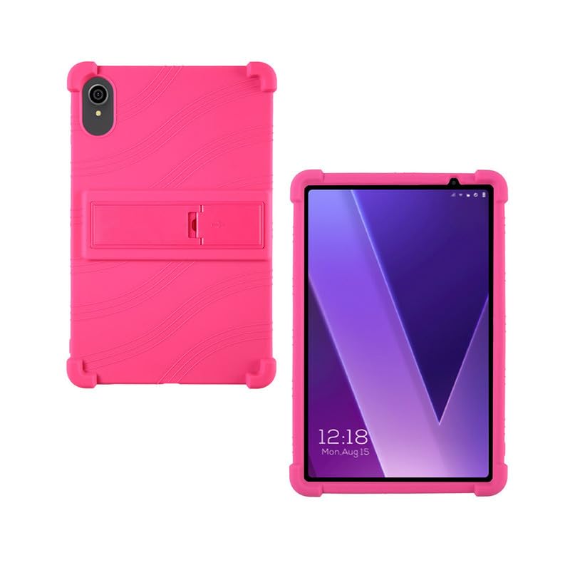 ORANXIN Case for Baken D10A / for VASOUN M10 Tablet 10.1 Inch Silicone Shockproof Adjustable Stand Rubber Soft Shell Protective Cover
