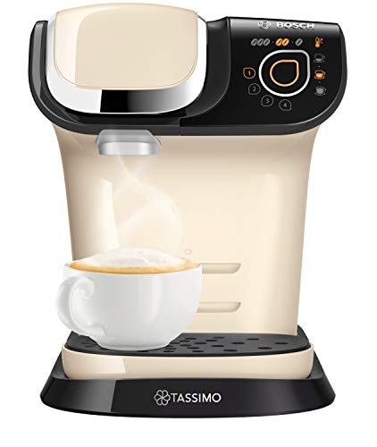 Tassimo Bosch My Way 2 TAS6507GB Coffee Machine, 1500 Watt, 1.3 Litre - Cream 1 Gallery Image Tassimo Bosch My Way 2 TAS6507GB Coffee Machine, 1500 Watt, 1.3 Litre - Cream 1 Gallery Image