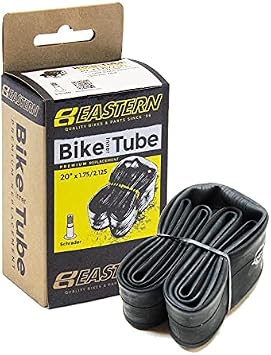 INNER TUBE BMX 20"X1.75/2.125 A/V SCHRADER IN BLACK