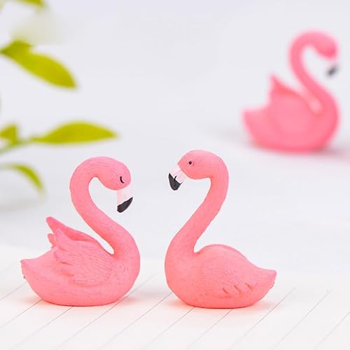 X Hot Popcorn 30Pcs Flamingo Cake Decorations Flamingo Cake Toppers Mini Flamingo Figurines For Flamingo Party Decor thumb #5