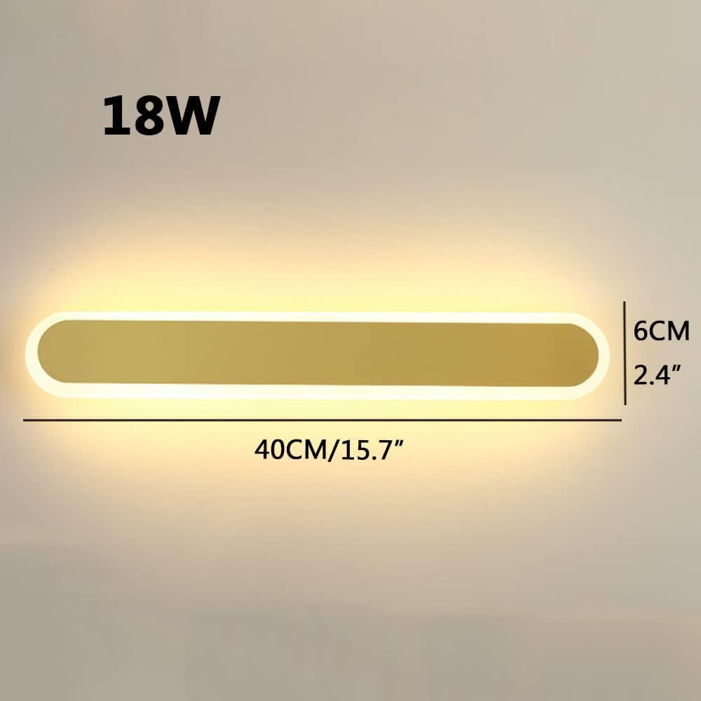 Lampa ścienna do lustra łazienkowego, kinkiet LED, nowoczesne lampy nad lustro, oświetlenie szafki lustrzanej, NT Li, 60 cm