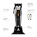 Andis 562446 Recon Professional Barber Vector Motor Hair Clipper, Adjustable-Fixed Phaze Blade, Includes OG Comb Set, Lithium Ion 4-Hour Run Time, Interchangeable Covers, Black/Gold