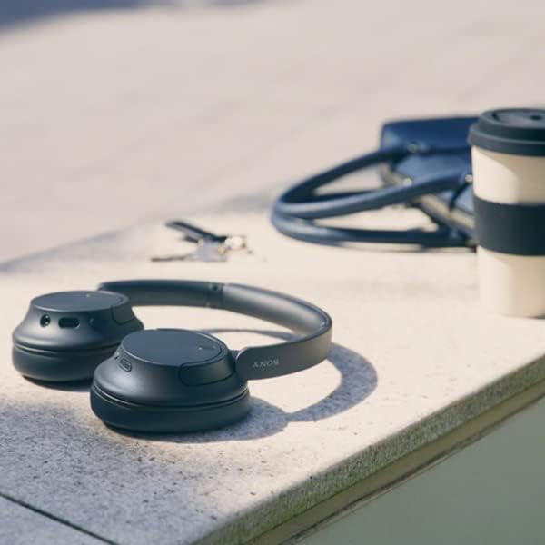 Sony WH-CH720N Wireless Noise Cancelling Headphone, Black Bundle with Wood Headphone Display Stand Secure Tabletop Holder/Gaming Headset Hanger - Image 8