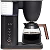 Cafe Specialty Drip Coffee Maker, 10-Cup Glass Carafe, WiFi Connected Smart Voice-to-Brew, Includes Reusable Filter Basket & Grounds Scooper, Barista-Quality Brew, SCA Certified, Matte Black