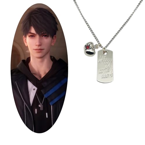 Love and Deepspace Caleb necklace Caleb Apple same style necklace Jewelry Acccessories Gifts Cosplay Decoration, Caleb gift2