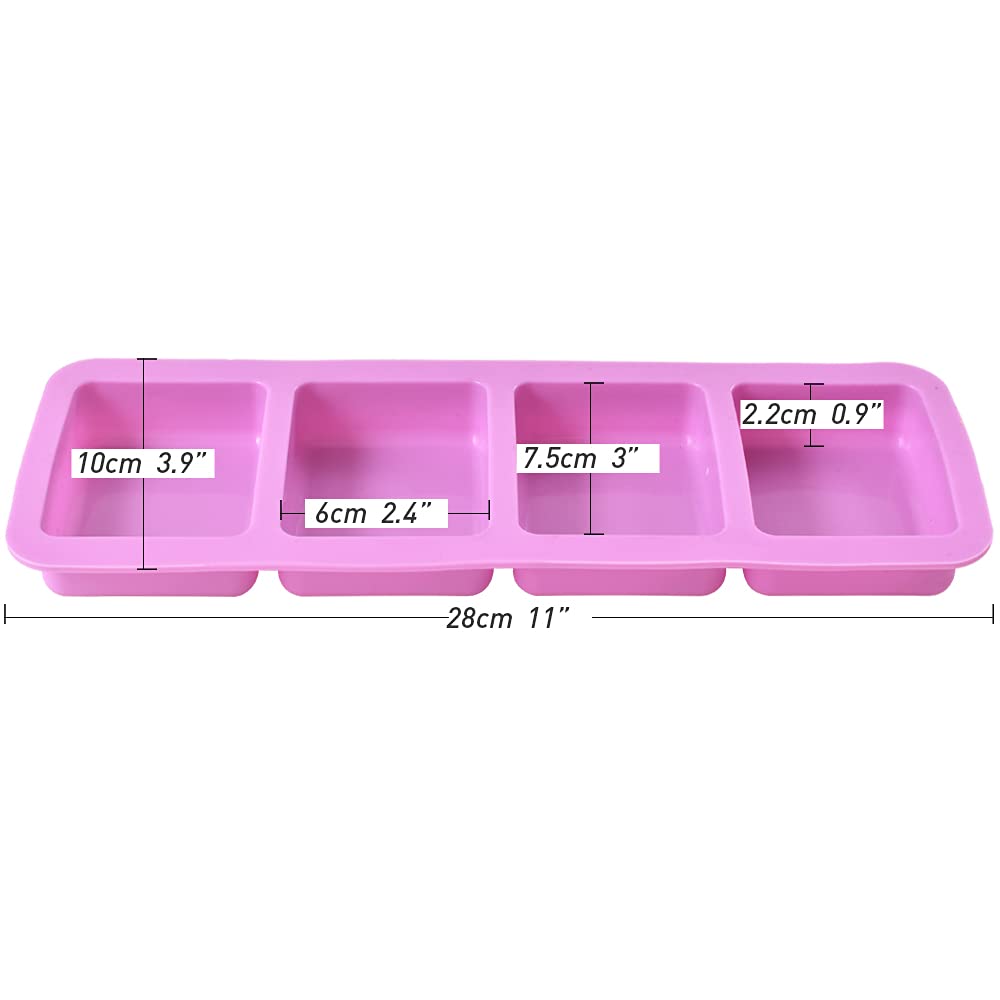 Quadratische Silikon-Backform – 25,4 Cm, Lebensmittelecht, Hitzebeständig Bis 230°C, Rot