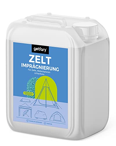 getfary Imprägnierung für Zelte & Pavillons 2,5L - Premium Spray-On Outdoor Imprägnierung