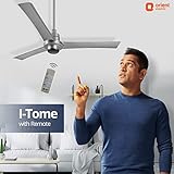 Orient Electric I-Tome 1200mm BLDC ceiling fan with Remote(Space Grey), Medium