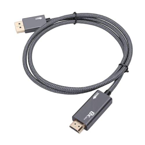 Adaptador 8K DisplayPort 1.4 a HDMI 2.1 para conectar el PC a la televisión del salón