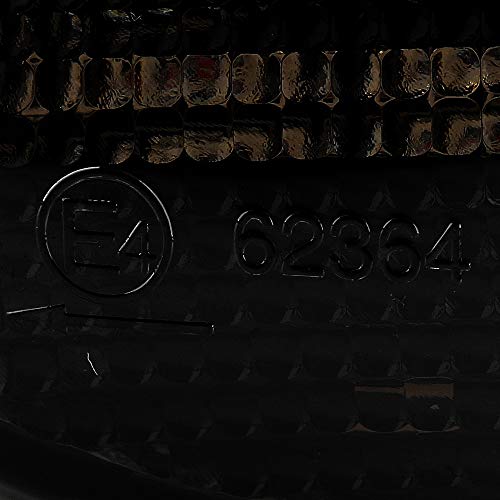 LIGHTDELUX Ersatz für 2 x LED Blinker Seitenblinker Blinkleuchte Kotflügel-Blinker mit E-Prüfzeichen Black Vision V-171310