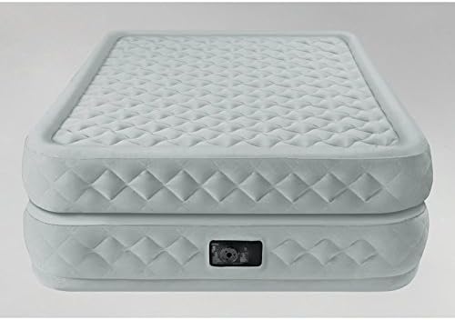 Intex Supreme Air-Flow Airbed with Built-in Electric Pump, Queen