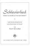 schlesierlied youtube  Schlesierlied: Kehr ich einst zur Heimat wieder: für Gesang