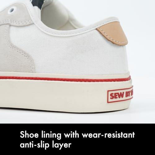 Image of Skateboard Shoes for Men Leather Low Top Pro Skateboarding Training Casual Sneakers