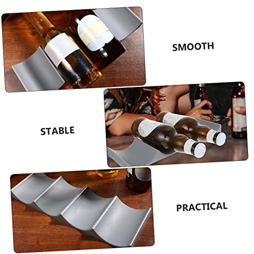 Casier à vin structure stable et design décoratif blanc lot de 4 modules en PP - 5
