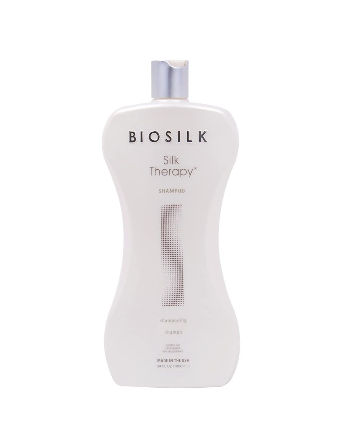 Biosilk Silk Therapy Shampoo, 12 Fl Oz, Package may vary Red
