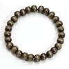 MILAKOO 5 Pcs Wooden Beaded Bracelet Bangle for Men and Women Elastic 8MM Beads #2