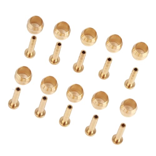 Haofy Connecteur d'insertion d'olive de Tuyau de Frein à Disque Hydraulique, Tuyaux de Frein en Cuivre de qualité Supérieure et en Acier Inoxydable, Compatible avec M615 M675 M8000 pour un (BH59)