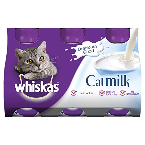 Whiskas Cat Milk, 3 x 200 ml (Paquete de 5)