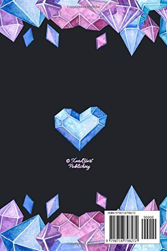 Miniatura 2 de Blood Pressure Log Book Sweet Beautiful Crystal Heart Blood Pressure Art, Track, Record & Monitor Blood Pressure at Home, Simple Journal Book for