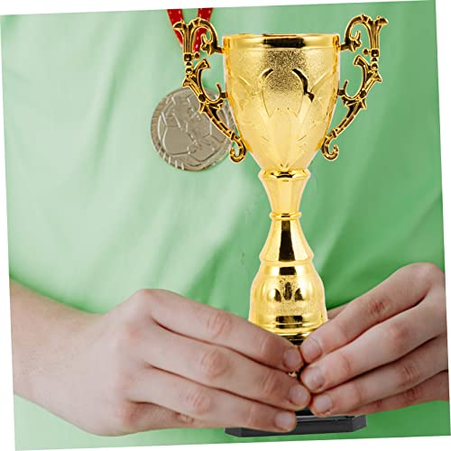 HOLIDYOYO Troféu Troféu De Futebol Mini Troféus Troféus De Plástico Prêmio Vencedor Troféu Prêmio Fe