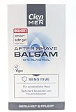 Cien Men Aftershave Balsam Sensitive per la pelle sensibile lenisce e nutre 0% alcol 100 ml