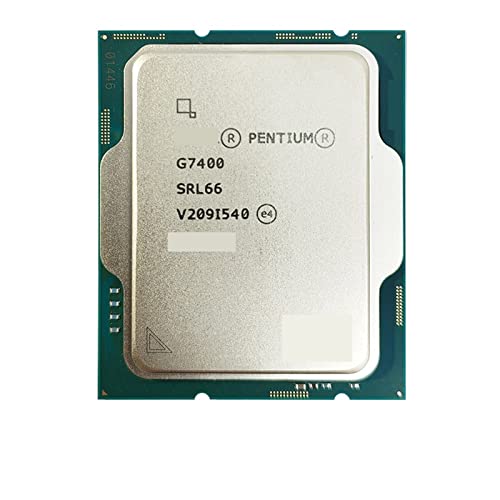 EWKYLSEM CPU P G7400 3.7 GHz �f���A���R�A 4 �X���b�h CPU�v���Z�b�T�[ 10NM L3=6M 46W LGA 1700 �������N�[���[�Ȃ�
