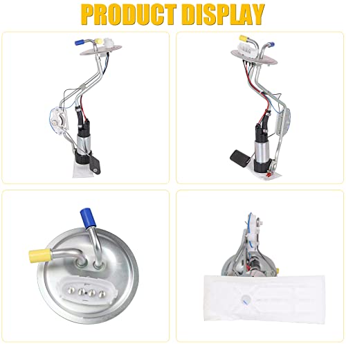 Electric Fuel Pump E2078S Fit for (Only Standard Cab Pickup) 1989 1990 1991 1992 1993 1994 1995 1996 1997 Ford Ranger, 1994 1995 1996 1997 Mazda B2300 B3000 B4000 - Thumbnail 2