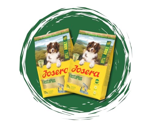 Josera Adult FiestaPlus 2x3kg Bundle – Premium-Trockenfutter mit Geflügel, Gemüse & Muschelextrakt für aktive Hunde + Goodie Natur-Hundesnack von Warnick’s Tierfutterservice