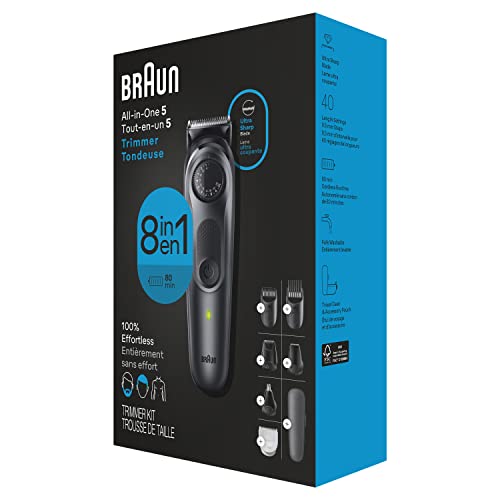 Braun AIO5471 All-In-One Style Kit Series 5 5471, 8-In-1 Trimmer For Men thumb #1