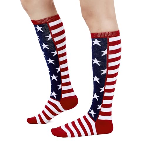 Image of Women's Knee High Socks Long Athletic Thin Thigh High Stocking Outdoor Sport Casual Tube Socks Knee Socks
