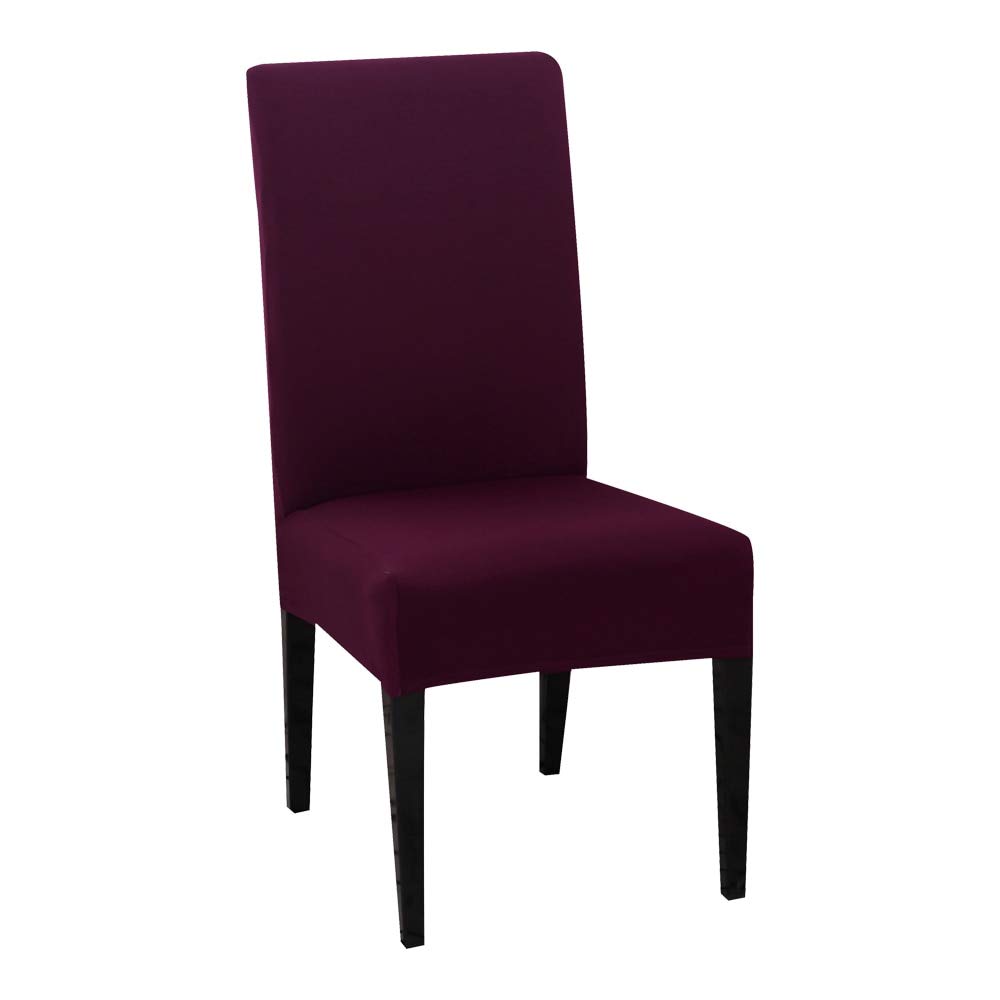 Housses de chaise de cuisine rouge haricot pour sublimer vos repas de famille et banquets