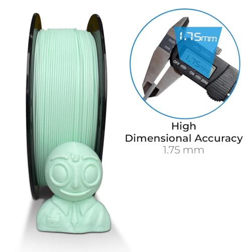 Image of NFIL3D Matte HS PLA+ Light Green - 3D Printing Filament | Compatible with All 3D Printers | 1.75mm | 1kg Nett Weight