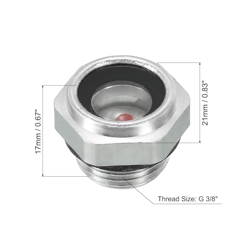 PATIKIL Air Compressor Oil Sight Glass - Image 2