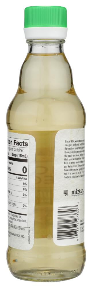 Nakano Natural Rice Vinegar, 12 Ounce (Pack of 2)