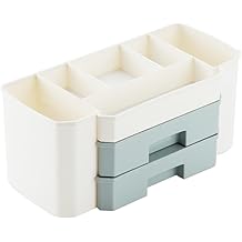 Komdndht Makeup Editor, Cosmetic Case, Hair Accessories, Beauty Products, Skin Care, Makeup Storage Box, Blue