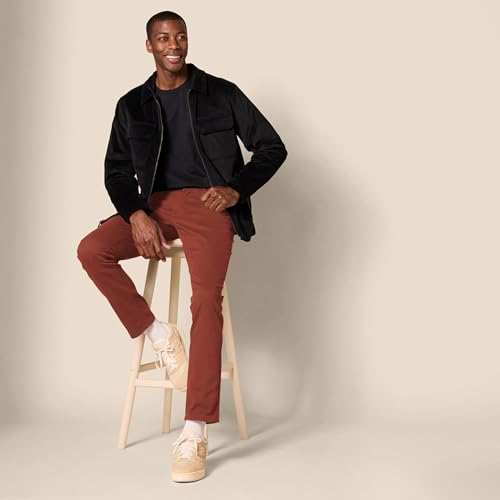 Image of Amazon Essentials Men's 5-Pocket Stretch Twill Casual Pants