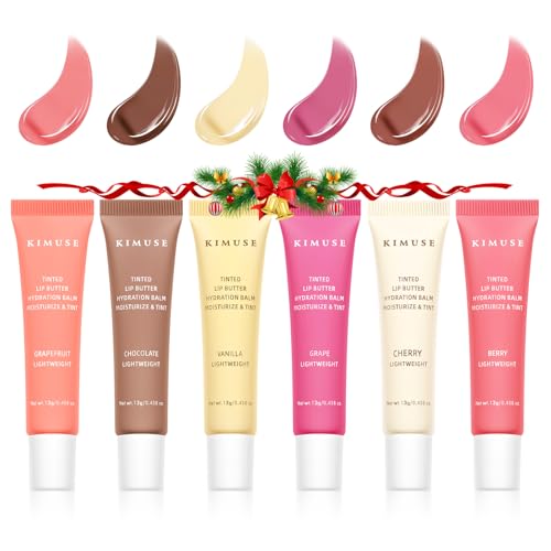 Tinted Lip Butter Balm Set, 6 Sheer Shades - image 1